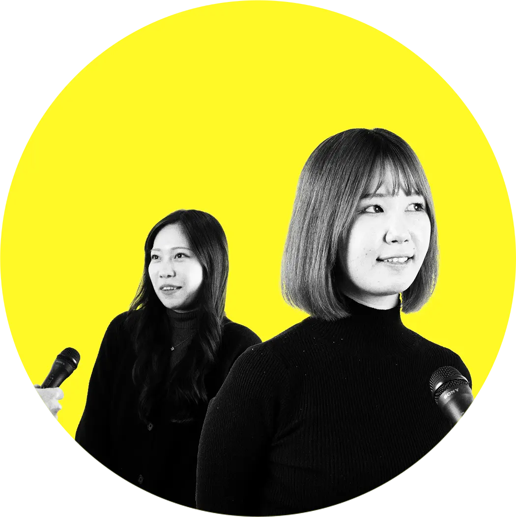 ネクサスイノベーションスタッフのインタビュー風景