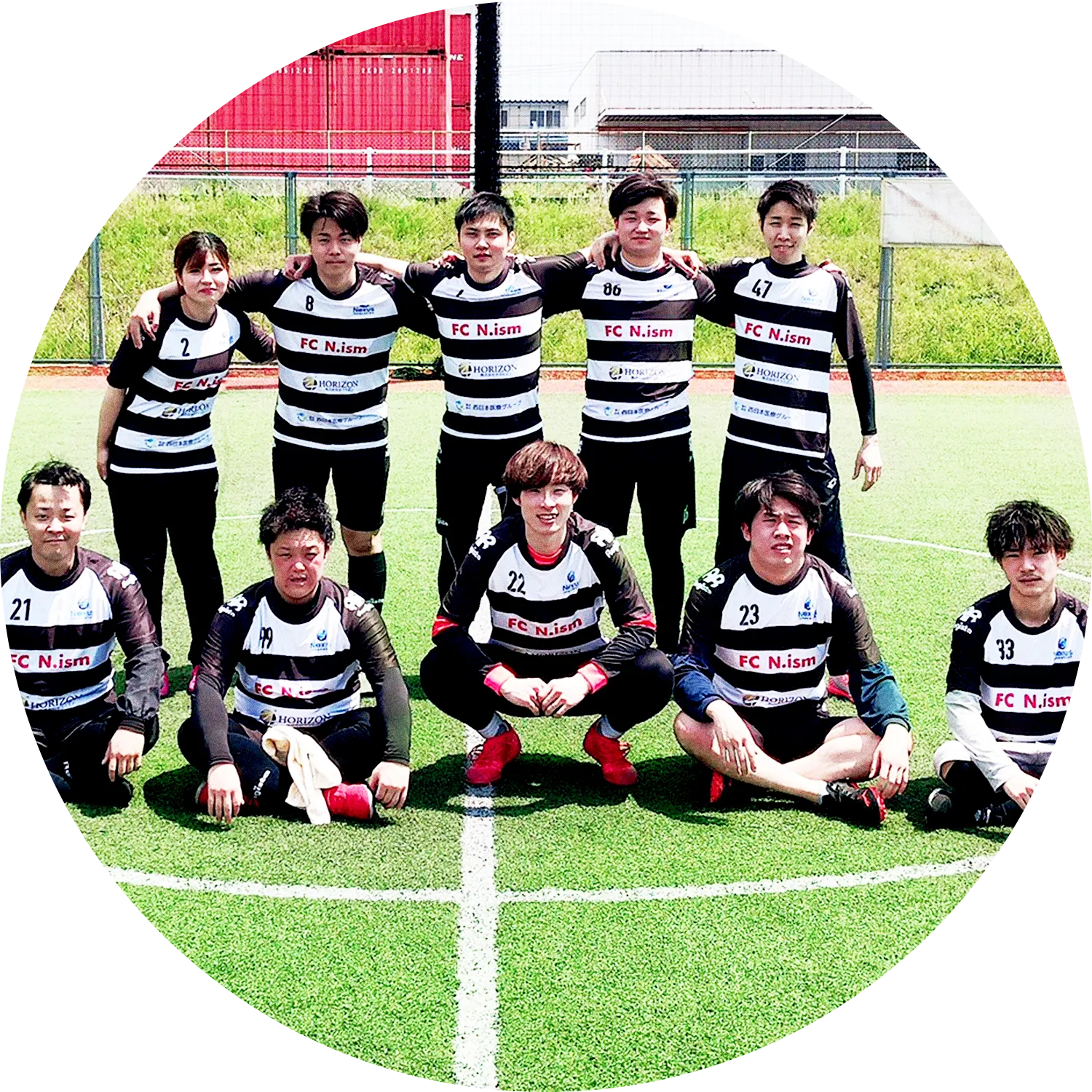 ネクサスイノベーションのフットサル風景